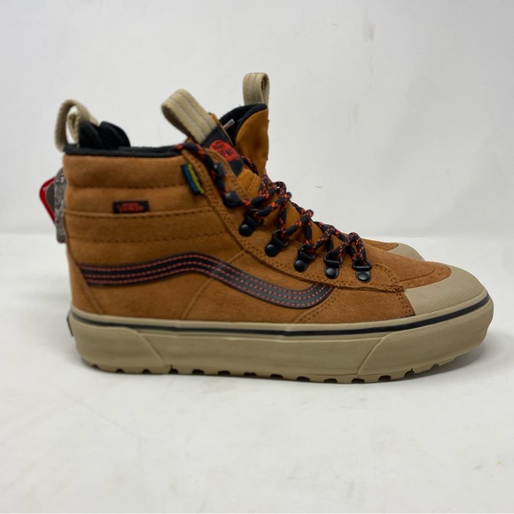 Vans Sk8-Hi MTE 2.0 DX Boots Brown Suede Primaloft All-Weather Men’s 8.5 - Picture 7 of 12